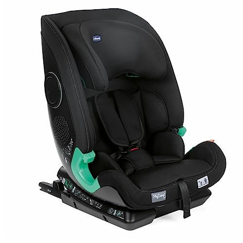 Chicco My Seat i-Size: Silla de coche ISOFIX evolutiva para niños de 76 a 150 cm, desde bebés de 15 meses hasta 12 años. Pertenece al Grupo 1, 2, 3